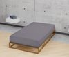 Castell Jersey-Stretch-Spannbetttuch, Silbergrau, 1x 180x200 cm - 200x200 cm, 180x200 cm Bild 3