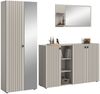 Garderobe Set 3-tlg. Loreno in kaschmir 235 cm Bild 5