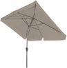 Derby by Doppler Sonnenschirm / Kurbelschirm "Basic Lift neo 210 x 140", greige, 210 x 140 cm Bild 2
