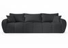 AX LIVING Malatya Big Sofa mit Schlaffunktion Schlafsofa in Dunkelgrau Bild 3