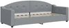 vidaXL Tagesbett Ausziehbar mit Schubladen Hellgrau 80x200 cm Stoff 3197579 Bild 4