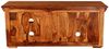 Fernsehtisch Mira 120x50x45 aus indischem Sheesham-Massivholz Bild 5