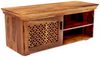 Fernsehtisch Mira 120x50x45 aus indischem Sheesham-Massivholz Bild 2