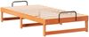 vidaXL Bettrahmen Braun 75 x 190 cm Massives Kiefernholz 873156 Bild 4