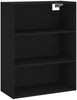 vidaXL Highboard Schwarz 69,5x34x180 cm Holzwerkstoff 3189326 Bild 5