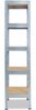 shelfplaza PRO 230x60x60 cm Schwerlastregal in grau-verzinkt mit 5 Böden und 200 kg Traglast pro Boden Bild 5