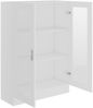vidaXL Vitrinenschrank Weiß 82,5x30,5x115 cm Holzwerkstoff 802750 Bild 4