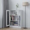vidaXL Vitrinenschrank Weiß 82,5x30,5x115 cm Holzwerkstoff 802750 Bild 3