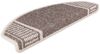 Metzker® Stufenmatte Stufenmatten Potsdam, Halbrund, Höhe: 6 mm, 15 Stück im Set - Braun Bild 3