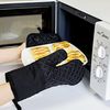 Forrlite Topfhandschuhe Ofenhandschuhe Topflappen 4er Set, 260℃ Hitzebeständige Topfhandschuhe Bild 4