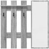 vidaXL Wandmontierter nachttisch Graues Sonoma 100 x 10 x 100 cm 874512 Bild 5