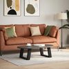 vidaXL Couchtischbeine U-Form 2 Stk. Schwarz 40x(30-31) cm Stahl 4012740 Bild 3