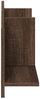 vidaXL Wandschrank 100x16,5x30 cm Braun Eichen-Optik Holzwerkstoff 854865 Bild 5