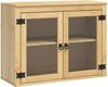 vidaXL Schrank SKI Honigbraun 80 x 32 x 60 cm Massives Kiefernholz 42007564 Bild 2