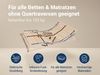 Betten-ABC Max1 Elektro – Elektrischer Lattenrost mit Kopf- & Fußteilverstellung + Funkfernbedienung, Größe: 100x200 Bild 2