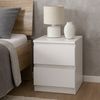 HTI-Living Nachtkommode Nachtkommode 2er Set Weiß (Set, 2 St, 2 Nachtkommoden), Nachtschrank Nachttisch Bild 5