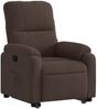 vidaXL Relaxsessel mit Aufstehhilfe Braun Mikrofasergewebe 3204928 Bild 3