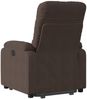 vidaXL Relaxsessel mit Aufstehhilfe Braun Mikrofasergewebe 3204928 Bild 4