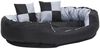 vidaXL Hundekissen Wendbar und Waschbar Grau und Schwarz 110x80x23 cm 171209 Bild 3