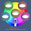 JDONG LED Deckenleuchte RGBIC 24W/36W, Led Deckenlampe dimmbar mit mit Fernbedienung, Deckenlampe Rund Flach Ø30cm/40cm, LED fest integriert, Deckenbeleuchtung 3000K-6500K, für Schlafzimmer Küche Wohnzimmer Bild 4