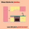 nobilia® Küchenzeile "Laser II", NEU: individuell anpassbar mit gratis Profi-Beratung, vormontiert, 360 cm breit, optional mit verschiedenen E‑Geräte-Sets Bild 3