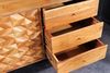 Dekoratives Sideboard MOSAICO 145cm Akazie Kommode Schubladen Bild 5