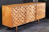 Dekoratives Sideboard MOSAICO 145cm Akazie Kommode Schubladen Bild 2