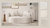 LeGer Home by Lena Gercke 2,5-Sitzer ISALIE, rundes Loungesofa, mit Kissen, perfekt gepolstert, moderne Stoffe, mit 4 Zierkissen, extra große Sitzfläche Bild 3