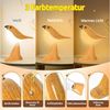 QUBEBU LED Nachttischlampe Nachtlicht Kabellos Tischlampe Vogel Diffuser Touch Dimmbare Aufladbar, Dimmbar & Timer, LED fest integriert, mit Fernbedienung, 2600mAh, Kaltweiß & Warmweiß & Neutralweiß, Nachtlicht für Kinder Erwachsene, kreative Geschenke... Bild 4