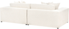 3-Sitzer Sofa cremeweiß mit Kissen GLORVIKA II Bild 5