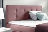 99rooms Primo Boxspringbett 180x200 cm Velours Jasmine Lila Bild 3