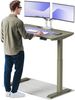 Desktronic HomeOne Elektrisch höhenverstellbarer Schreibtisch 120x60cm Grün/Grün mit Memory-Funktion, Anti-Kollisions Technologie, USB-A und USB-C-Ladeanschlüssen Bild 1