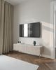 Selsey 'Ovarlo' TV-Lowboard, greige mit goldenen Metallbeinen, ca. 49 x 163 x 38 cm Bild 3