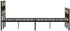 vidaXL Metallbett ohne Matratze Sonoma-Eiche 140x200 cm 4017121 Bild 5
