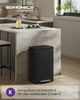 SONGMICS Mülleimer Abfalleimer für Küche , Mülleimer aus Stahl, Softclose, 50 Liter Bild 2