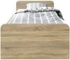 Bradford Modernes Einzelbett mit 3X Schubkästen 90 x 200 cm - Praktisches Jugendzimmer Kojenbett in Eiche Sonoma Optik - 95 x 66 x 204 cm (B/H/T) Bild 3