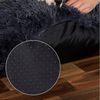 lionto Tierkissen Donut rund mit Rand, Plüschbezug, weiches & gemütliches Hundebett mit Anti-Rutsch-Noppen Bild 3
