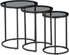Satztisch Kyyjärvi im 3er Set Schwarz/Transparent [en. casa] *80989389* Bild 5