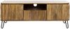 KAWOLA Lowboard SALEMA TV-Board Mango massiv sandfarben 2 Türen 1 Schublade 50 x 40 x 135 cm Bild 3