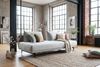 KAWOLA Sofa CANE Schlafsofa Daybed Stoff grau 80 x 100 x 210 cm Bild 2