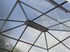 TOOLPORT Gartenpavillon 3x3,65 m Polycarbonat Dach ca. 6 mm - Hardtop Pavillon mit 4 Seitenteilen und Moskitonetzen in grau Bild 5