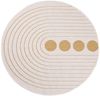 Carpet City Outdoorteppich DUO RUG 5739, rund, Höhe: 5 mm, Wendeteppich Wetterfest In- & Outdoor, Balkon, Terrasse, Wohnzimmer Bild 2
