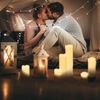 Relaxdays 12 x LED Kerzen aus Echtwachs Bild 3