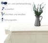 heimtexland Â® Outdoor Tischdecke Gartentischdecke wasserfest wetterbestÃ¤ndig rutschfest waschbar Outdoortischdecke Weichschaum Garten Balkon Camping Party Tischdeko Typ883 creme 130x160 cm eckig Bild 2