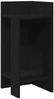 vidaXL Beistelltische 2 Stk. mit Ablage Schwarz 25,5x27x60 cm 858545 Bild 4
