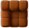 Micadoni Eckmodul Bellis Links Samt Bluvel Terrakotta Bild 3