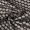 SCHÖNER LEBEN. Tischläufer SCHÖNER LEBEN. Tischläufer Jacquard Punkte schwarz silbergrau, handmade Bild 4