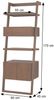 Teak-Leiterregal HWC-M86, Badschrank Badregal Badezimmer, hochwertiges B-Grade-Teak (Kernholz, 20-30 Jahre), 170x60x45cm Bild 3