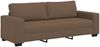 vidaXL 3-teiliges Sofa-Set mit Kissen, brauner Stoff 3324653 Bild 5