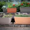 Balkonkasten glatt antik 30 x 16 x 14 cm mit Ablaufloch – dekorativ, robust und ideal für Balkon, Terrasse oder Fensterbank Bild 3